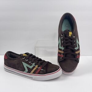 Dekline Jason Lee Bodega Sneakers Men’s 10.5 Brown Suede Leather Skate Shoes Low